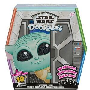 Star Wars Doorables Puffables Plush The Child Grogu Mandalorian Toy